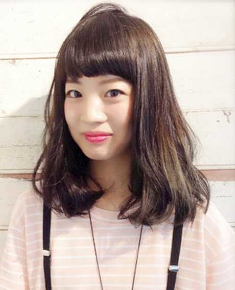 日系甜美發型中長發提升妹子可愛度！