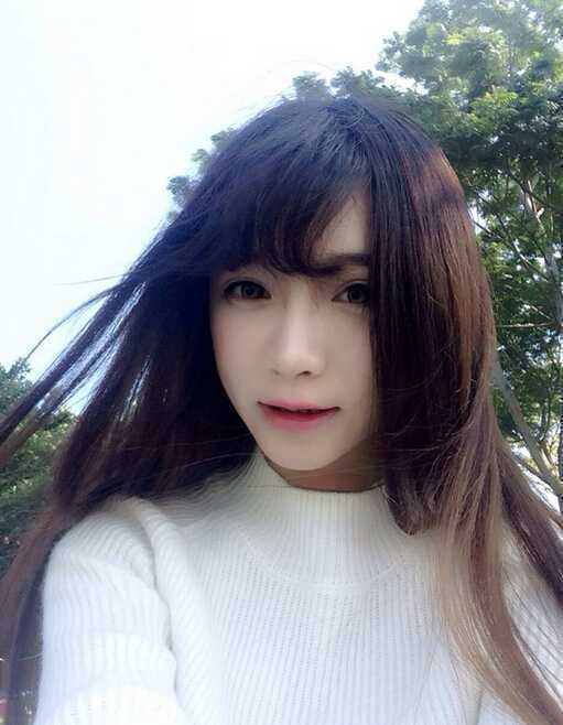 美美的空氣齊劉海發(fā)型，女神范十足！