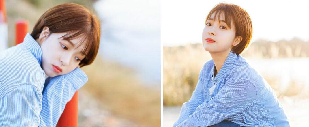 時尚潮女人氣短發發型甜美范兒十足