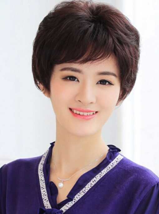 適合40歲女人短卷發(fā)發(fā)型很優(yōu)雅減齡