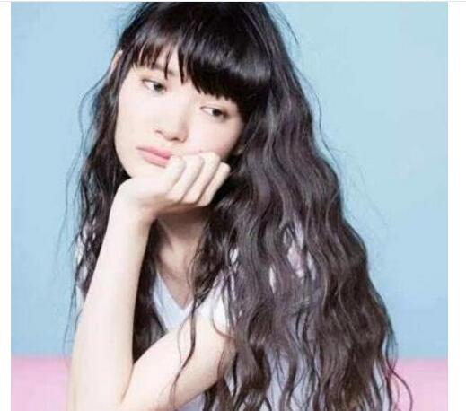 海藻卷女生長發發型唯美浪漫的仙女風
