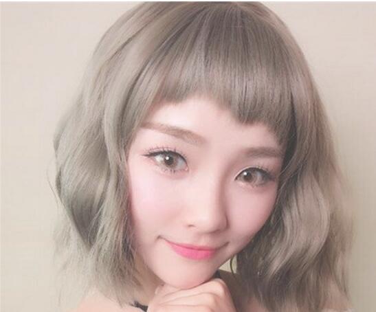 少女流行劉海發型圖片