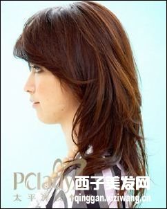 長發微卷發型扎法