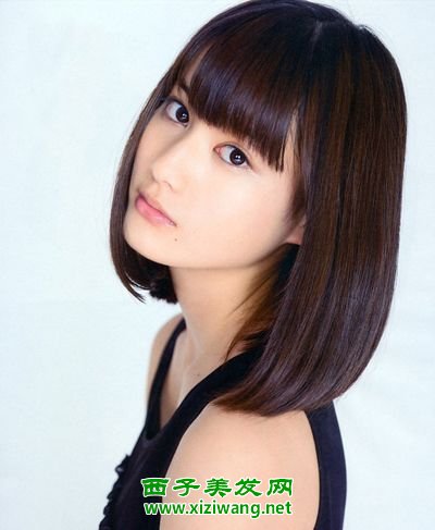 長發波波頭直發發型20歲女生就是要這樣美