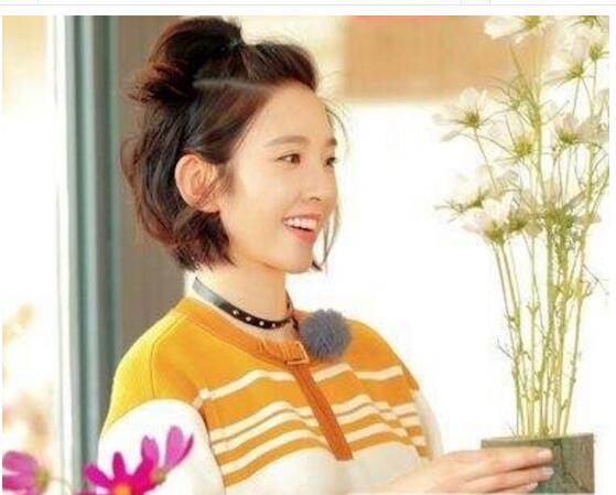 無劉海短發(fā)如何扎女生無劉海短發(fā)發(fā)型效果圖