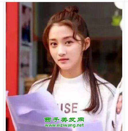 學生八字劉海怎么剪適合學生的八字劉海發型欣賞