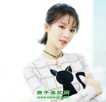 韓式薄劉海圖片大全告訴你韓式薄劉海怎么剪