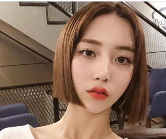 拉直短發(fā)如何打理女生拉直后的短發(fā)樣子