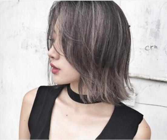 韓國女生流行的發尾外翹短發發型
