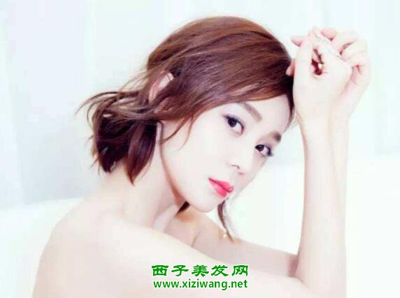 慵懶中短發(fā)如何扎女生慵懶中短發(fā)發(fā)型效果圖