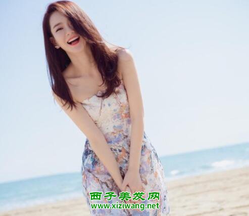 女士披肩燙發發型圖片披肩燙發如何扎好看