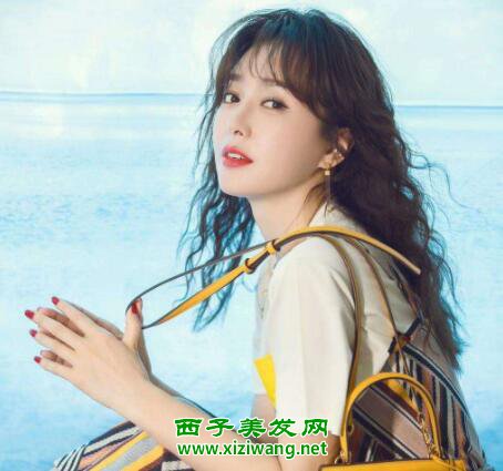 慵懶中長發燙發發型圖片浪漫中長發燙發打造慵懶氣質