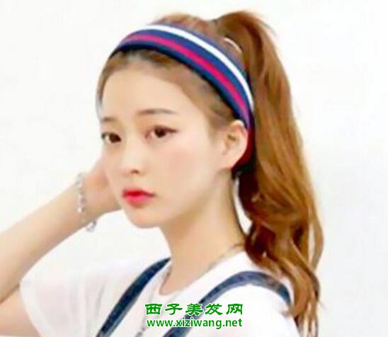 冬季中長發(fā)劉海發(fā)型怎么扎女生中長發(fā)劉海發(fā)型效果圖