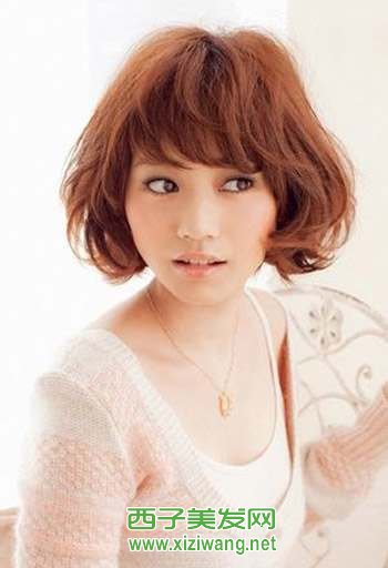 女生短發發型圖