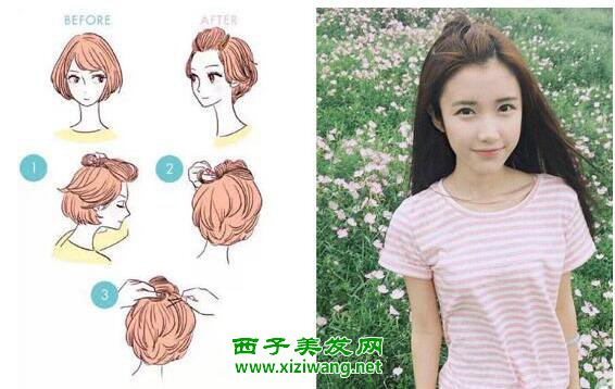 隨意劉海發型圖片示范女生隨意劉海怎么打理