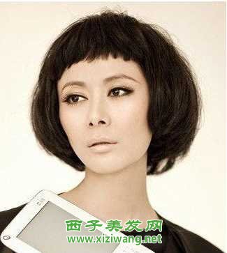 明星齊劉海短發(fā)發(fā)型