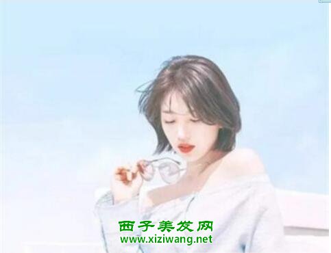 韓版慵懶蓬松自然女生卷發發型圖片女生慵懶卷發好看嗎