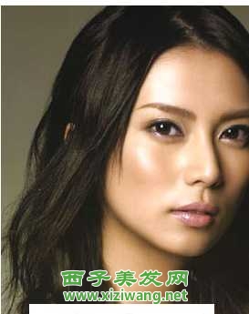 女生長發燙發發型圖片