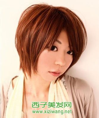 最新女生清爽的短發發型