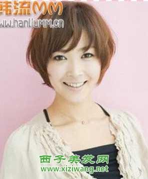 好看女生精美短發(fā)發(fā)型圖