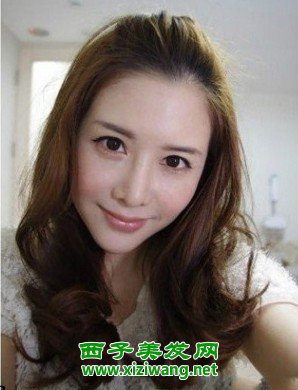 女生無劉海發型扎法教程