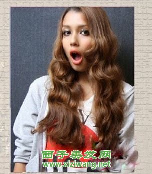 可減齡長發燙發發型