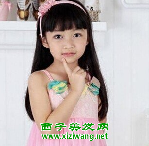 11歲齊劉海女生照片萌萌的有公主味道