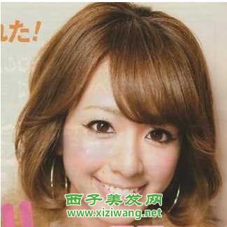 圓臉女生短發發型圖片大全