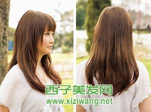 女生長卷發(fā)發(fā)型人見人愛