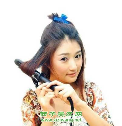 怎樣自己燙梨花頭,如何在家燙梨花頭