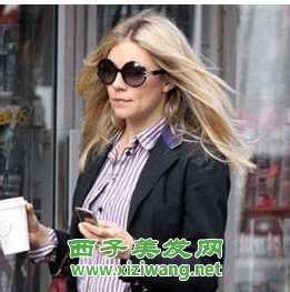歐美女明星卷發發型圖片