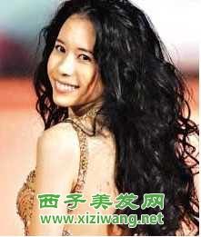 明星時尚好看的卷發發型