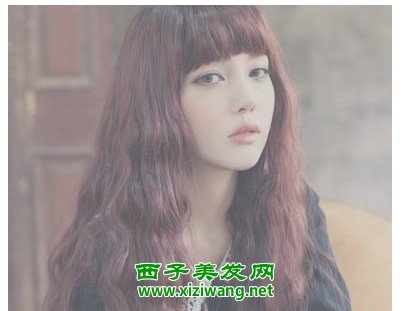 平劉海發(fā)型適合什么臉型女生好看平劉海MM欣賞