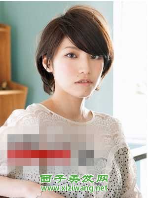 2022女生長臉短發發型設計圖片