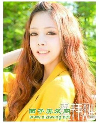 女生玉米燙發型造型