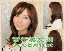 簡單小女生卷發發型
