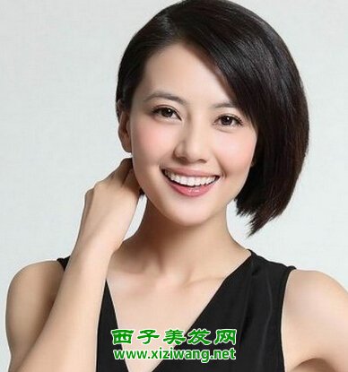 2022年最新女明星短發發型短發這樣扎最有氣質