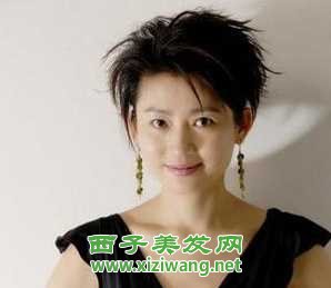 最新女生短發發型設計,女主持人漂亮短發