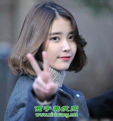 齊肩短發怎么燙好看齊肩短發燙發發型圖片
