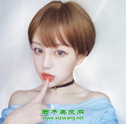 韓式露耳短發發型圖片職場范十足的露耳短發適合夏季