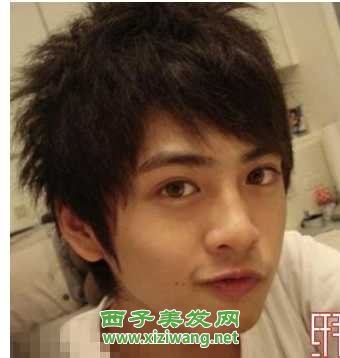 最近流行的男士短發發型