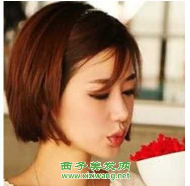 今年女生清新可人短發(fā)發(fā)型圖片