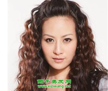 水波浪發(fā)型怎么燙來看韓式水波浪發(fā)型造型