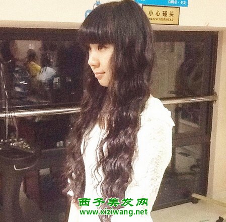 水波紋發型怎么燙圖片