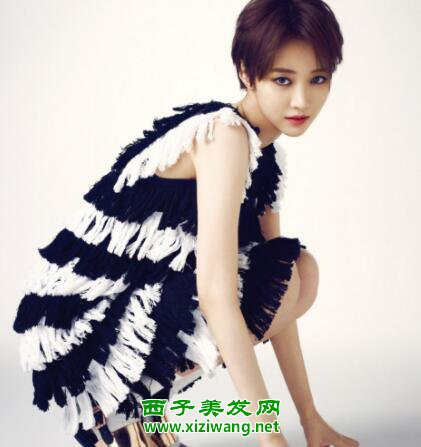 露耳短發(fā)適合什么衣服露耳短發(fā)型與服裝搭配效果圖
