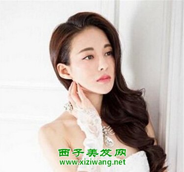 經典時尚款燙發發型女人氣質燙發欣賞
