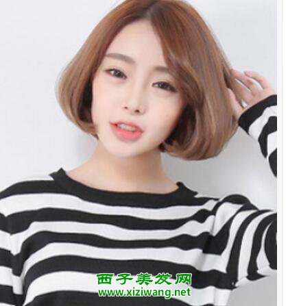 韓版淑女短發發型圖片好看淑女發型都這樣扎