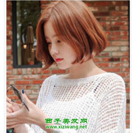 韓版淑女短發發型圖片好看淑女發型都這樣扎