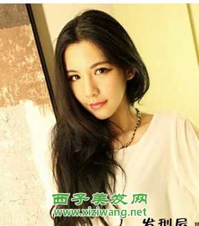 誘人美女長卷發造型