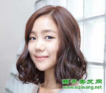 韓國中短發(fā)燙發(fā)發(fā)型變文雅知性女人
